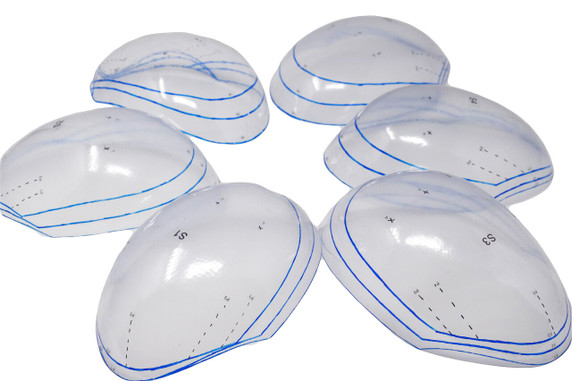 Quick Template - Time Saving custom made toupee mold set